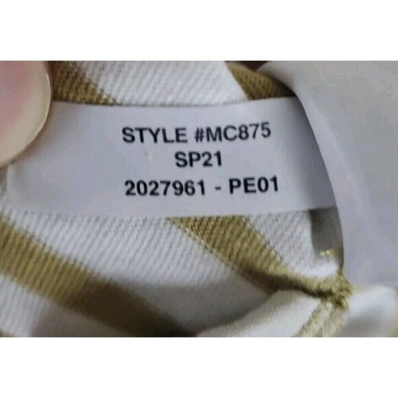 Madewell T Shirt Men's XL Short Sleeve Crew Neck Striped AllDay Dover Pocket - Picture 6 of 8